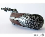 PISTOLET SKAŁKOWY TRZYLUFOWY Z ORŁEM 1306 - 9
