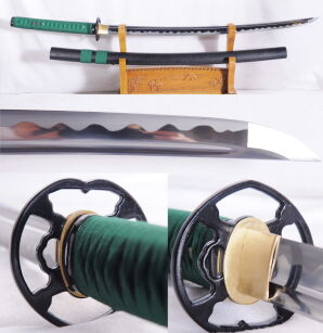 Samuraischwert KATANA JAPAN STAHL FÜR AUSBILDUNG 1060 CODE Nummer R1087