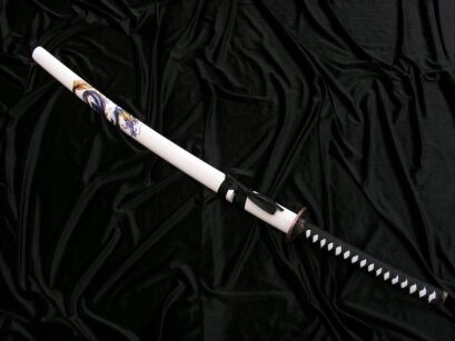 MIECZ SAMURAJSKI KATANA BIAŁY SMOK HIT 4KM80-405WH