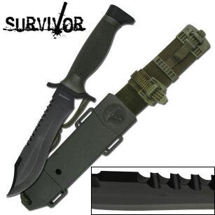 Survivor HK-6001 Überlebensmesser 12 "Gesamt