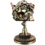 Czacha, Czaszka na podstawce Steampunk VERONESE (WU76570V4) - 14