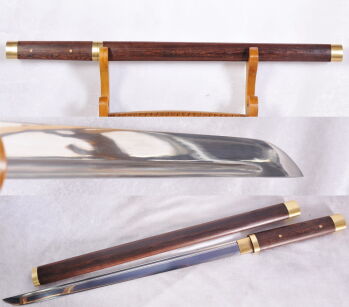 SAMURAJSKIE WAKIZASHI  funkcjonalny STAL 1060 KOD JWT330