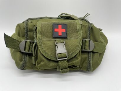 APTECZKA TAKTYCZNA SURVIVALOWA SASZETKA NERKA WYPOSAŻONA ZA-7