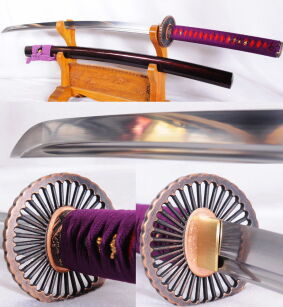 MIECZ SAMURAJSKI KATANA  DO TRENINGU STAL 1060 KOD R1104