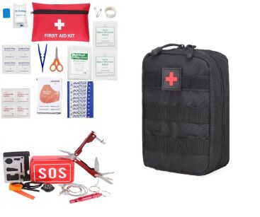 Zestaw survival apteczka taktyczna i saszetka ZS-28