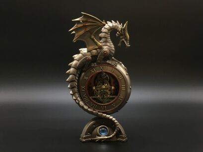 STEAMPUNK ZEGAR ? MECHANICZNY SMOK VERONESE (WU77279A4)