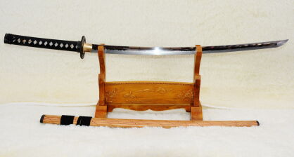 UNIKATOWY MIECZ SAMURAJSKI KATANA DO TRENINGU - STAL TAMAHAGANE R858
