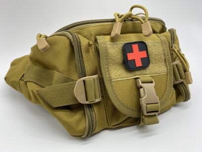 APTECZKA TAKTYCZNA SURVIVALOWA SASZETKA NERKA WYPOSAŻONA ZA-2