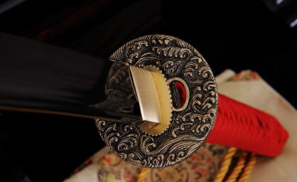 MIECZ Katana DO TRENINGU , STAL  warstwowana damsat, R794