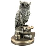 figurka OLBRZYMIA SOWA MĄDROŚCI NA KSIĄŻKACH VERONESE (WU75033A1) - 9