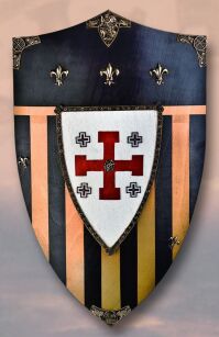 TARCZA Z KRZYŻEM JEROZOLIMSKIM (875)