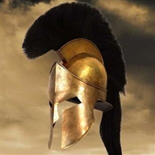 Helm des Königs von Leonidas aus dem Film von 300 Spartan (WS881003)