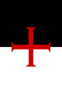flaga templariuszy