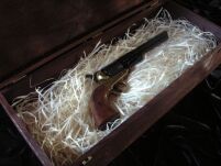 Percussion AMERIKANISCHER HISTORISCHER COLT 1851 MARINE-REVOLVER. - Replik Pistole - 5