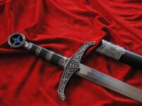 DEKORATIVER SCHWERT ROBIN VON Locksley mit Scheide (HK-5517) - 4