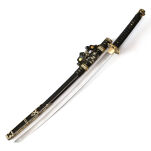 Tachi Katana Einmalig Schwert Scharf Echt Zum Training Metall Stahl 1045 Samurai 100% Handarbeit nur für Erwachsene - 18 Jahre erforderlich DS092BK - 9
