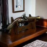 BOGATO ZDOBIONY NIEMIECKI PISTOLET SKAŁKOWY (W145) - 8