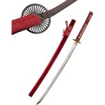 Selten Katana Schwert Gravierte Klinge Scharf Echt Zum Training Metall Stahl 1045 Samurai 100% Handarbeit nur für Erwachsene - 18 Jahre erforderlich DS044 - 3