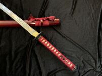 Selten Katana Schwert Gravierte Klinge Scharf Echt Zum Training Metall Stahl 1045 Samurai 100% Handarbeit nur für Erwachsene - 18 Jahre erforderlich DS044 - 11