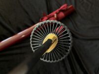 Selten Katana Schwert Gravierte Klinge Scharf Echt Zum Training Metall Stahl 1045 Samurai 100% Handarbeit nur für Erwachsene - 18 Jahre erforderlich DS044 - 14