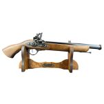 Włoski Pistolet Skałkowy - Okładziny Drewniane  AG312.01 - 10