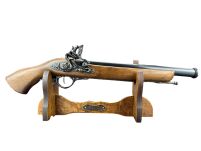 Włoski Pistolet Skałkowy - Okładziny Drewniane  AG312.01 - 2