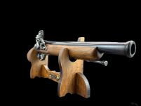 Włoski Pistolet Skałkowy - Okładziny Drewniane  AG312.01 - 7