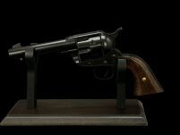 PEACE MAKER 1873 COLT SINGLE ACTION ARMY 45 CAL kürzeres schwarzes Holz (k1062-1W) - 11