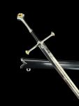 Mini Miecz Aragorna Anduril Inspirowany Lord Of The Rings Nożyk Do listów plus Stojak i pudełko prezentowe KW1121 - 11