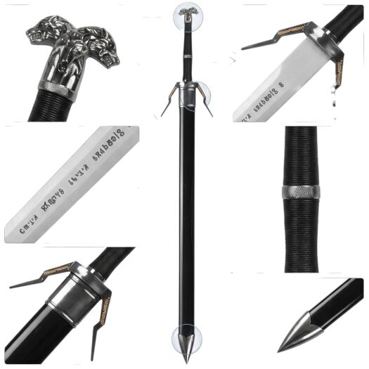 Miecz Geralta - Bambusowe Ostrze inspirowany Wiedźmin The Witcher z Pochwą 122 cm JT10643