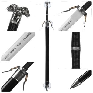 Miecz Geralta - Bambusowe Ostrze inspirowany Wiedźmin The Witcher z Pochwą 122 cm JT10643