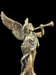 Figurka rzeźba Mały Archanioł Gabriel z trąbką Veronese WU78392AP - 9