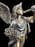 Figurka rzeźba Mały Archanioł Gabriel z trąbką Veronese WU78392AP - 10