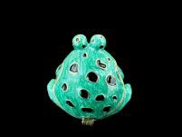 SIEDZĄCA ŻABA SZKATUŁKA Faberge P23089C - 2