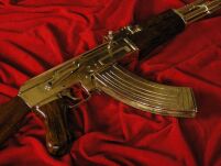 CULT GOLDEN AK-47 ASSAULT GEWEHR KALASHNIKOV (1086 / L) - 7