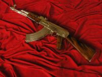 CULT GOLDEN AK-47 ASSAULT GEWEHR KALASHNIKOV (1086 / L) - 2