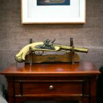 GEWEHR GESCHICHTE Im achtzehnten Jahrhundert Steinschloss (K1113-L) - 2