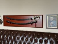 POLNISCHE SABRE wz 1921 SOFT Offiziere Mit Scheide auf dem dekorativen Brett - 4