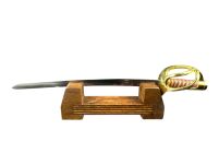MINIATURKA SZABLA GENERAŁA LEE STAL TOLEDAŃSKA 27 CM PLUS STOJAK (28) - 8