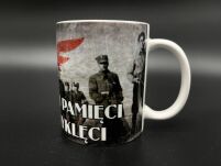 KUBEK PORCELANOWY ŻOŁNIERZE WYKLĘCI KB004 - 4