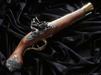 ENGLISCHER Flintlock-Donnerbüchse aus dem 18. Jahrhundert (1219 / L)