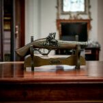 ITALIAN GUN Steinschloss des achtzehnten Jahrhunderts. (AG301.01) - 2