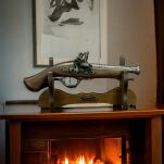 ITALIAN GUN Steinschloss des achtzehnten Jahrhunderts. (AG301.01) - 6