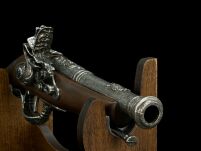 ITALIAN GUN Steinschloss des achtzehnten Jahrhunderts. (AG301.01) - 10