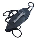 Nóż Taktyczny na szyję MASTER USA Nóż Survivalowy MU-1119UC 20 cm - 17