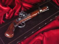Flintlock Gun mit Holz Anhänger (K1094-53) - 2