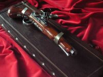Flintlock Gun mit Holz Anhänger (K1094-53) - 3