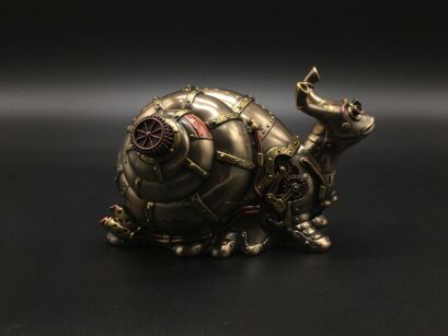 DUŻA SZKATUŁKA ŚLIMAK STEAMPUNK VERONESE  WU77388A4