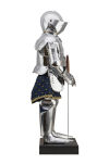 NIEMIECKA ZBROJA RYCERSKA XIII - XIV WIEK  66 cm WS300000 - 3