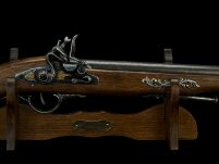 DŁUGI ANGIELSKI PISTOLET Z ZAMKIEM SKALKOWYM (W160) - 6